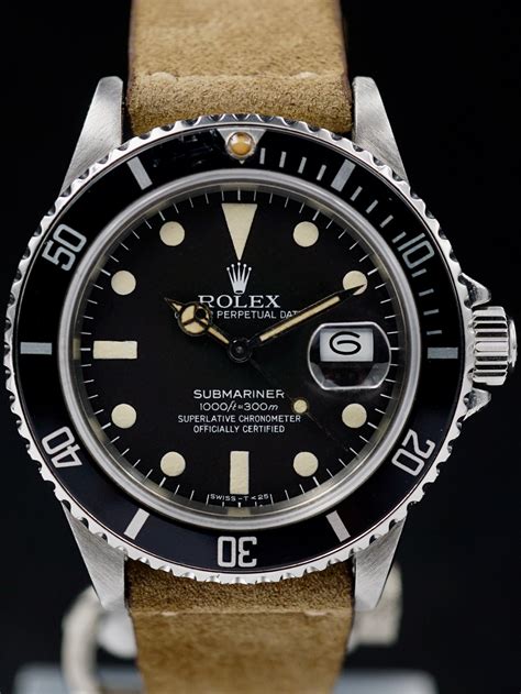 rolex 16800 matte dial 1982.